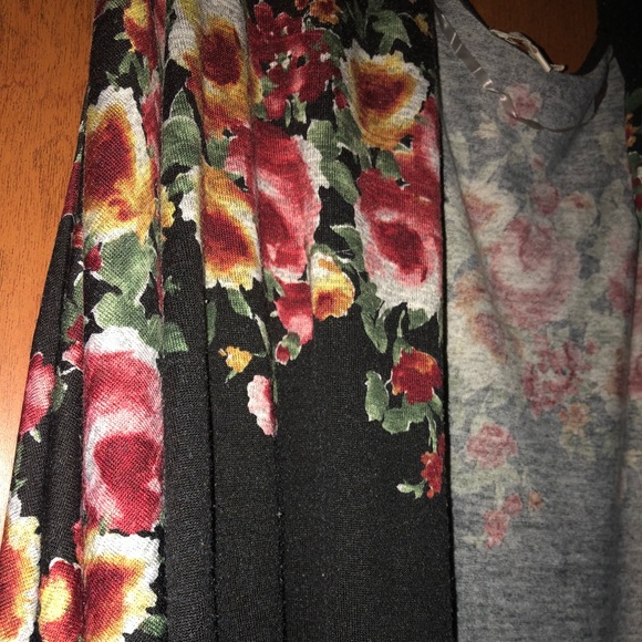 Loose Floral Print Cardigan - Picture 2 of 5